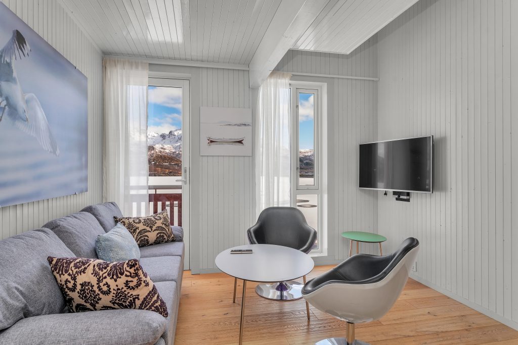 Livingroom - Apartment II - Vesterålen Apartment