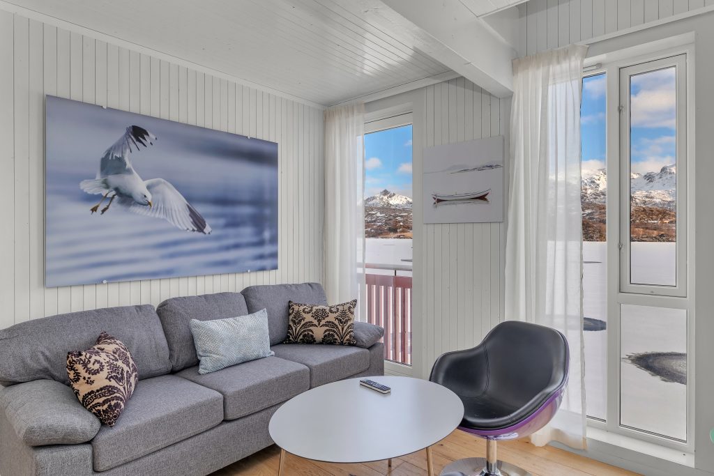 Livingroom - Apartment II - Vesterålen Apartment